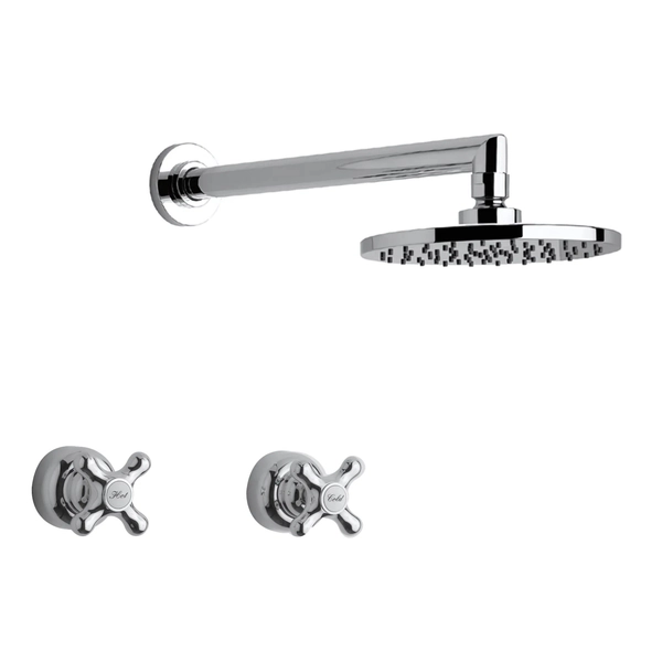 Grifería de ducha FV malena 2 llaves 0109/16-CCC