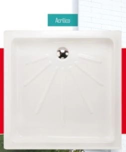 Receptaculo Shawer 90x90x10 Blanco