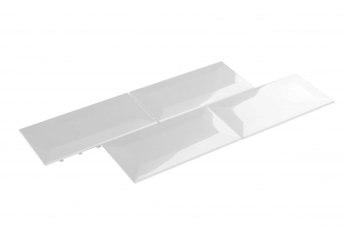 Malla Indra Acero Inox 38X15.5 SUBWAY BISEL PINTADA BCO BRI