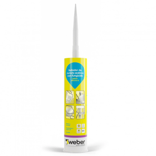 Sellador de Siliconas Weber C Neutro antihongo 99-0997