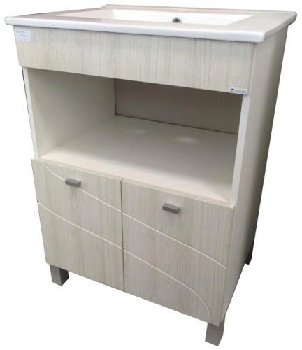 vanitory schneider Nilo 60 con mesada 3 agujeros