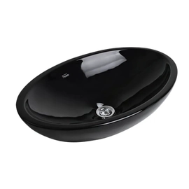 Bacha de baño Ferrum citera negra LWZF CTR-BH-026-NE