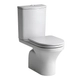 Inodoro largo Ferrum varese s/tapa blanco VSE-IN-004-BL