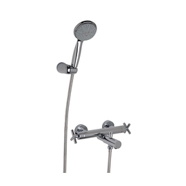 Griferia de ducha exterior Piazza Novara c/ duchador cr