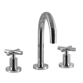 Griferia baño Hidromet Lavatorio Sun Cruz Cromo