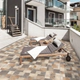 Ceramica Cerro Negro 45x45 Sahara Piedra tricolor