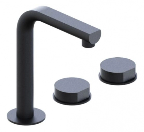 Griferia Lavatorio Direccionable Hidromet Luxury Black Negro