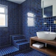 Revestimiento Euro 30.5X30.5 Ceramica Porcel Azul Cobalto 8403 (XM2)