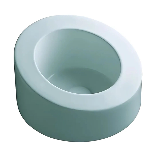 Bacha de lavatorio Ferrum temple leyna blanca LWLF-B