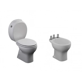Juego Baño Ferrum Atuel Inodoro Largo Bidet Deposito Dual