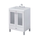 Mueble Schneider Terra Vetro Blanco 60cm sin mesada