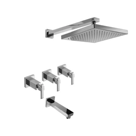 Griferia baño Hidromet Bañera C/Transferencia Geometry Lever