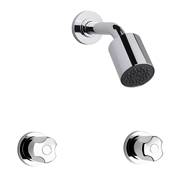 Grifería de ducha FV pampa 2 llaves 0109/B6-CR