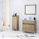 Mueble Schneider Nature 80cm Caju