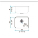 Bacha Cocina Johnson Simple 50x40x26 G50