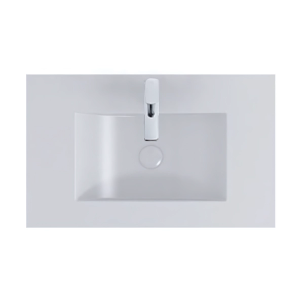 Mesada Ferrum 75 cm cadria con bacha 1 Ag CDR-MS-005-BL