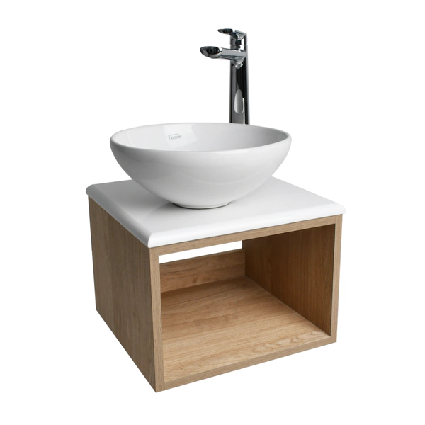 Kit bacha con mueble de colgar Ferrum - Persis YV001-W6 //PRS-JG-001-RB