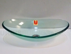 Bacha Urbis Oval Vidrio Transparente BV OV47TR