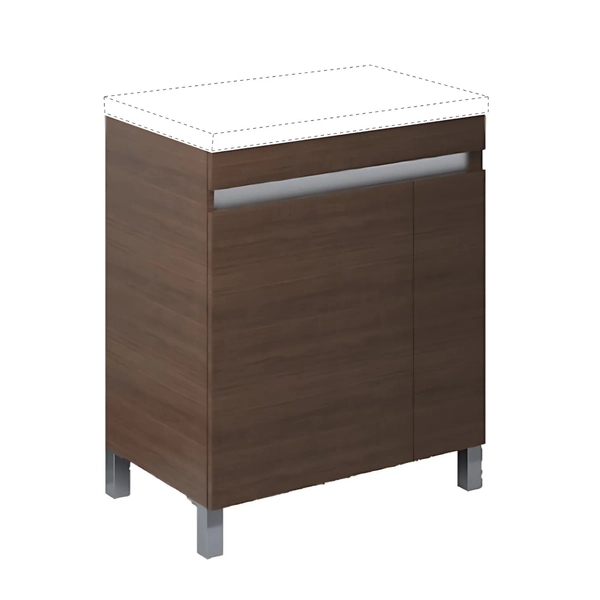 Schneider vanitory sin mesada aqua 70cm carvalho