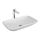 Bacha de baño Ferrum milos slim de apoyo MLS-BH-161-BL