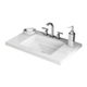 Mesada Schneider Fussion 100Cm de Apoyo Bco Sat