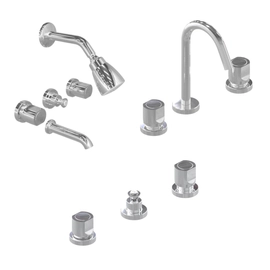 Combo Griferia Baño Hidromet Semplice