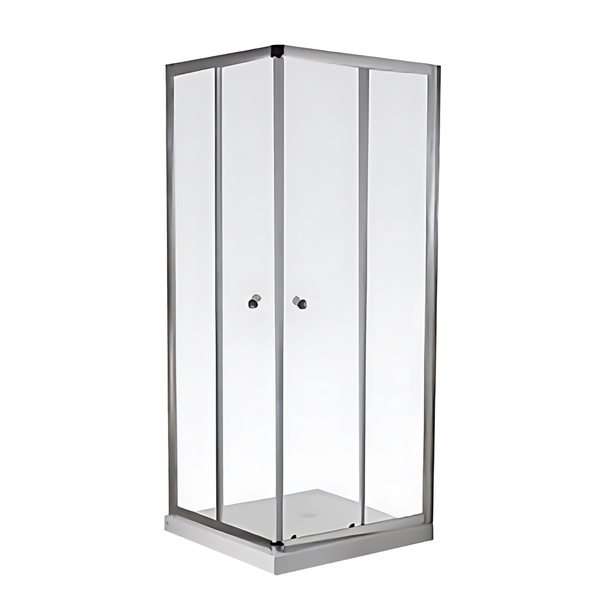 Box de ducha Ferrum 90x90x1850 cm khios cuadrada 2 puertas