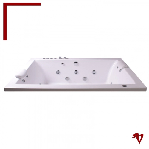 Bañera Versailles Soho Due solo casco 180x120 bco