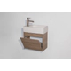 Vanitory mueble aereo Campi Shape 45 cm SH45RC