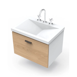 Vanitory Itar cassetto paraíso con tapa marmolina P263