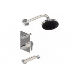 Griferia de ducha Hidromet Monocomando Flat s/transf 8404