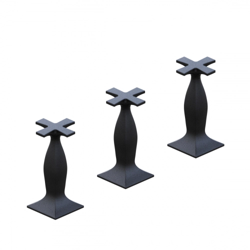 Griferia de bidet Hidromet New Castle Black 51002