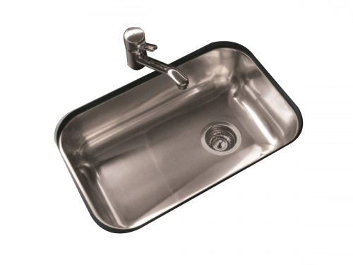 Bacha Cocina Johnson Simple Con Antirrebalse 52x32x18 Z52/18