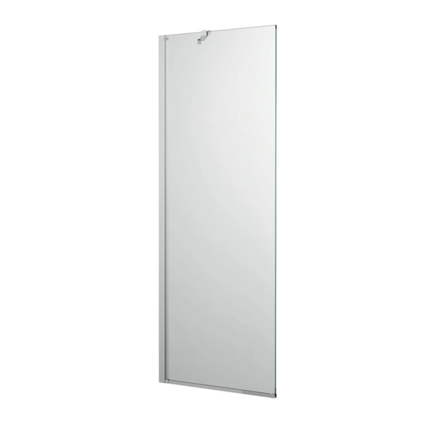 Mampara alta fija Ferrum Khios vidrio transparente 80X190CM NL8FA/KHI-MP-030-NS