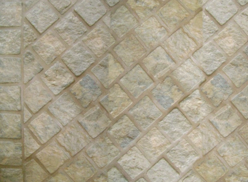 Lanik 10x10 Adoquin Terracota matizado