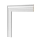 Atrim contramarco pecho paloma eps blanco mate 70x15mm 2.5mts 3000