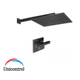Griferia de ducha Hidromet One block s/transf black 3504