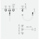 Griferia De Bidet 3 Ag Antique Cruz Bronce Viejo Andez 0700.40