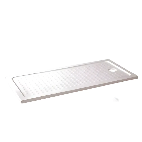 Plato Piazza Acrilico 150X70X5cm bco RA7015