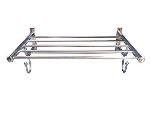 Accesorio Organizador Toallero Repisa - Niquel Cromo Kurymar