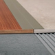 Separador aluminio Atrim 39 mm x 1 m Bronce mate 2491