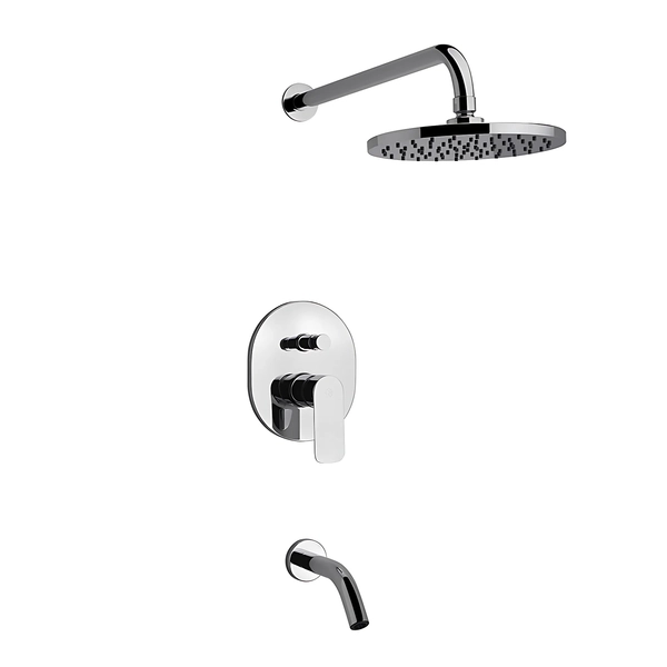 Grifería de ducha FV coty monocomando con transferencia 0106/D9-CR