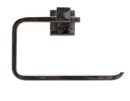 Accesorio de baño Toallero Aro Kurymar Kubo niquel cr 2224