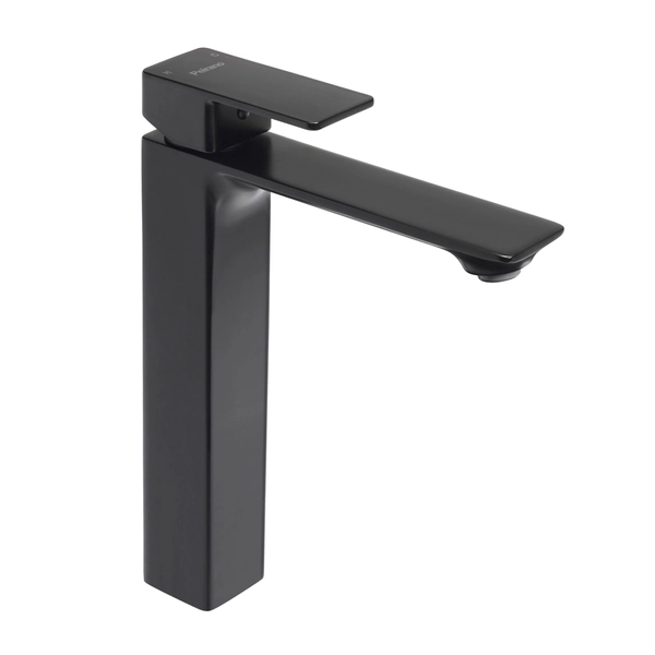 Griferia de lavatorio Peirano Soria Black monoc Alto 61-192