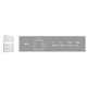 Toallero electrico Atrim100x60x8 cubic plus CUBIC-1142+