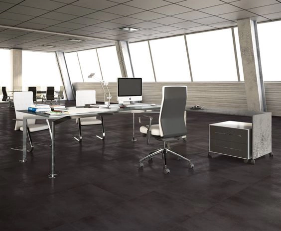 Ilva Porcelanato 60x60 Concrete Graphite cal 1º