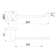 Toallero FV allegro corto 0163/15-CR