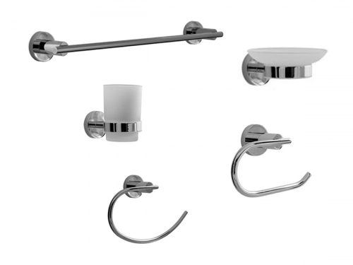 Accesorios para baño Vasser Cyrano 6 piezas