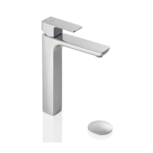 Grifería de bacha Piazza ARQ 10402 acabado cromado