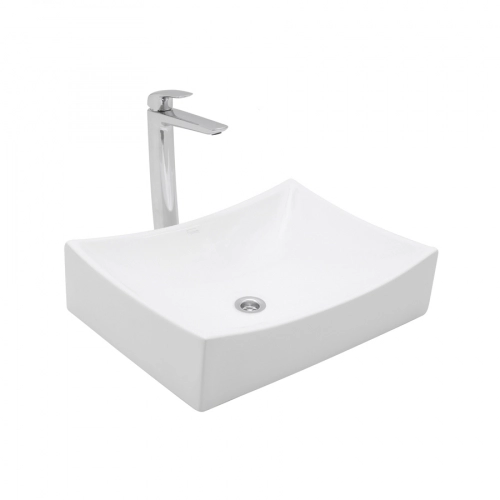 Bacha Baño rectangular Ferrum Milos cuenco LK143